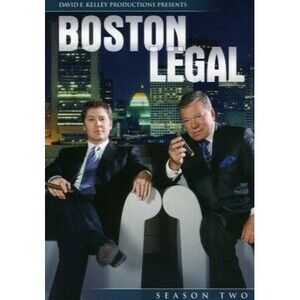 BOSTON LEGAL SEASON 2 BRAND NEW SEALED 7 DVD DISC SET TV SERIES SHOW SHATNER